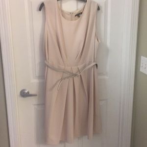 (EUC) 22W Cream Dress by Sharagno